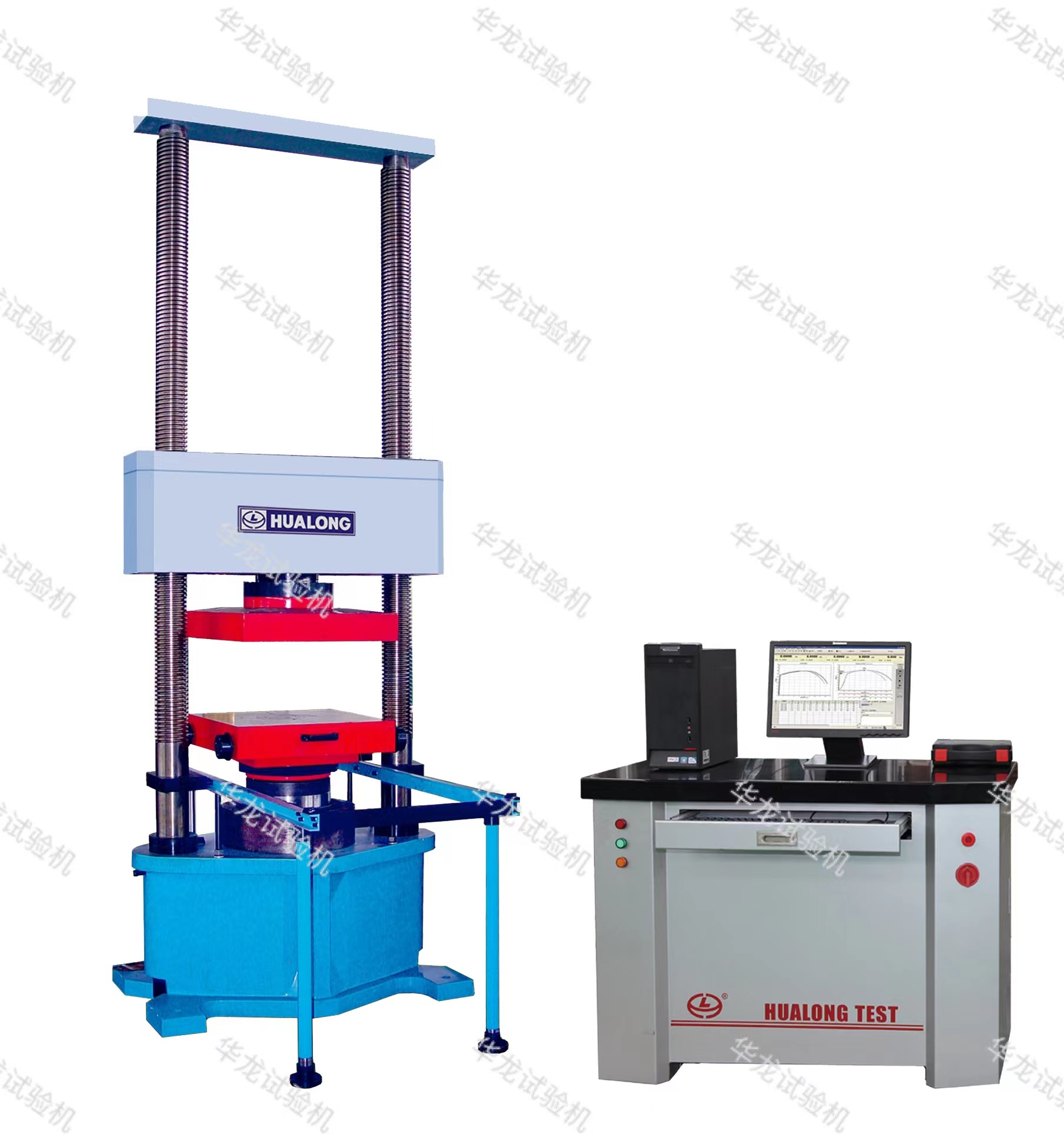 電液伺服長柱壓力試(shì)驗機(兩立柱)-WHY係列