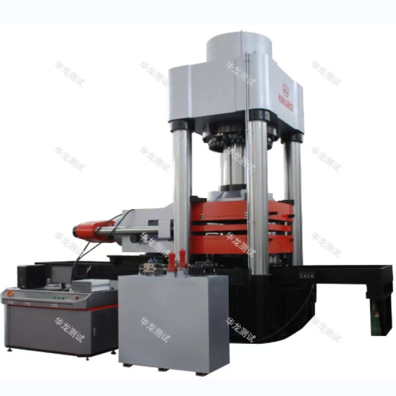 電液伺服(fú)壓剪試驗機(油缸上置)-YJW係列