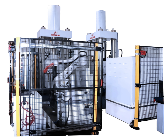 機器人全自動液壓拉伸試驗機(中厚板-螺紋鋼-一拖二)-LZW係列